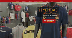 Desktop Screenshot of museodeldeporte.es